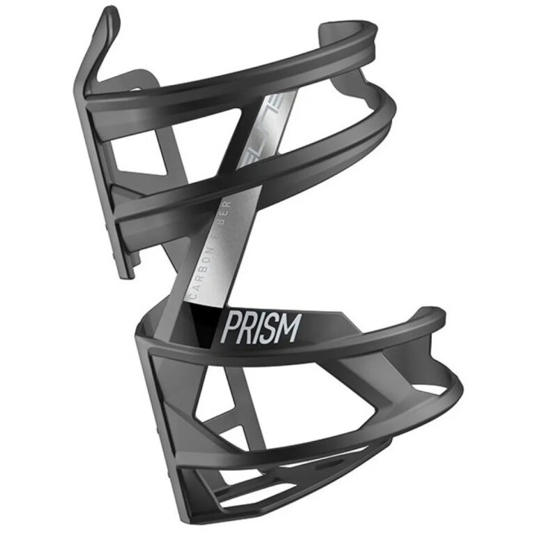 Elite Prism Right Bottle Cage One Size Matt Carbon / Black