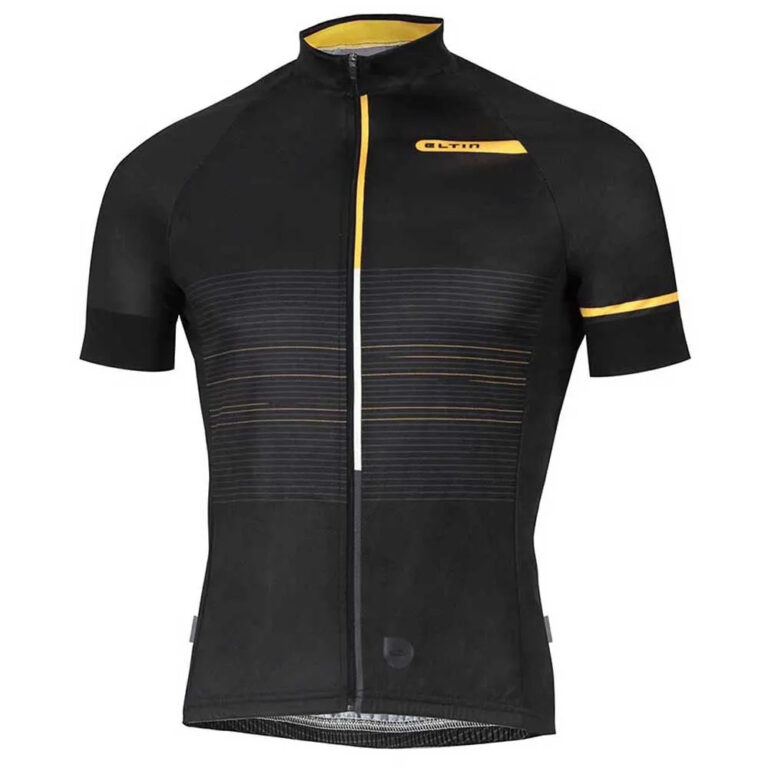 Eltin Futurisim Short Sleeve Jersey XS Black / Mustard - L Black / Mustard