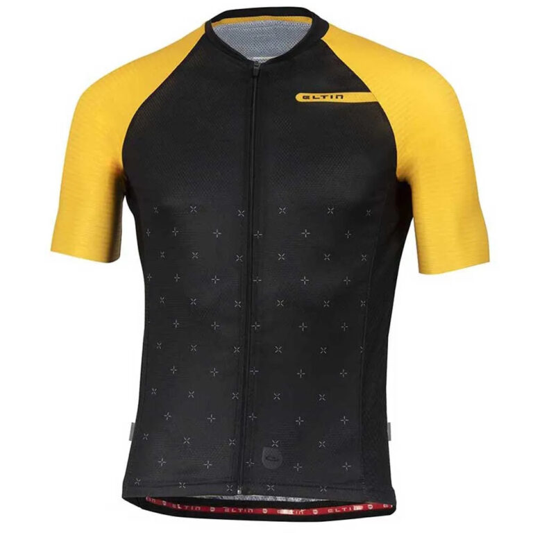 Eltin Resistance Short Sleeve Jersey 2XS Black / Mustard - XL Black / Mustard