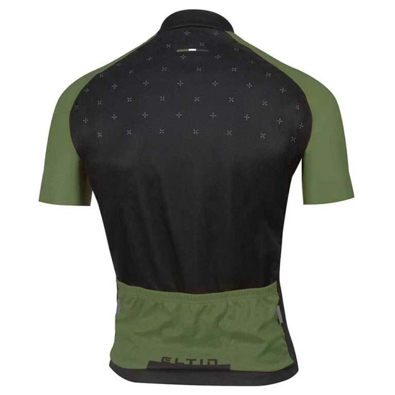 Eltin Resistance Short Sleeve Jersey 2XS Black / Olive Green - XL Black / Olive Green - Image 2