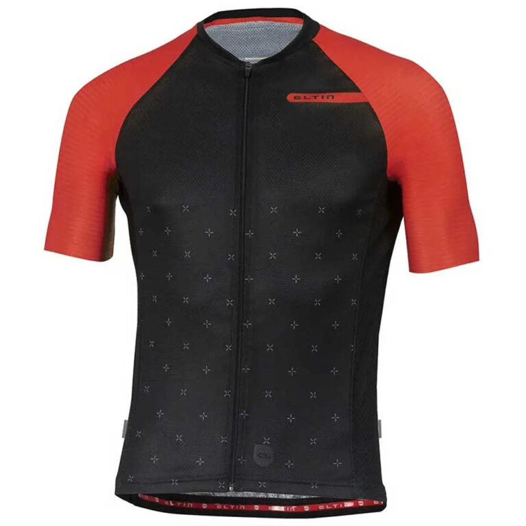 Eltin Resistance Short Sleeve Jersey 2XS Black / Red - XL Black / Red