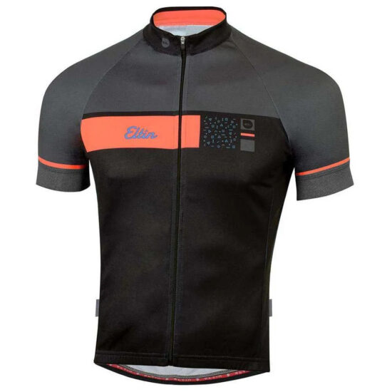 Eltin Skipper Short Sleeve Jersey S Black / Anthracite / Blue / Red Fluor