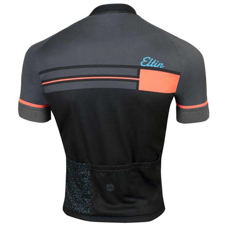 Eltin Skipper Short Sleeve Jersey S Black / Anthracite / Blue / Red Fluor - Image 2