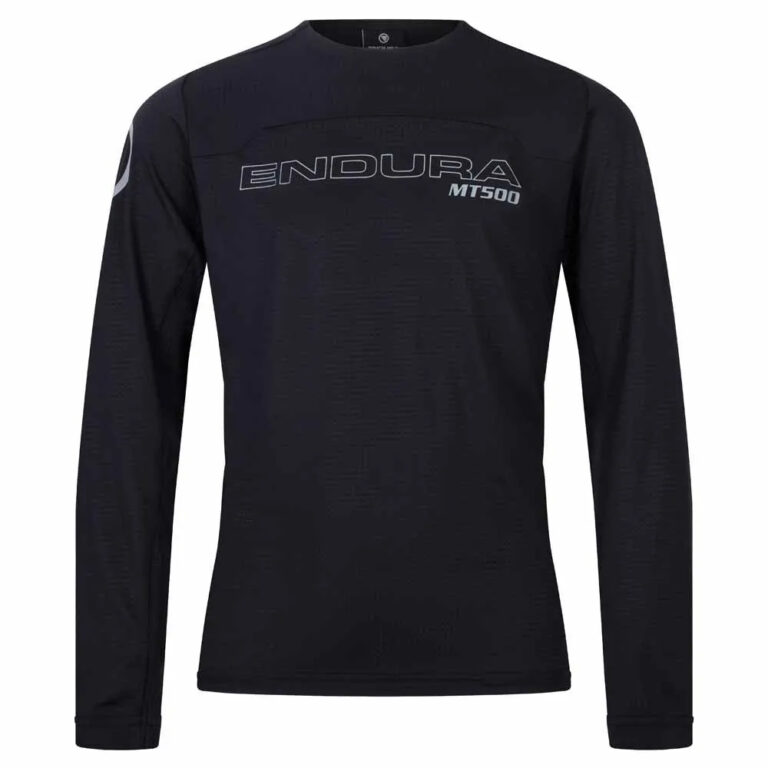 Endura Burner MT500 Print LTD Long Sleeve Enduro Jersey 11-12 Years Black - 9-10 Years Black