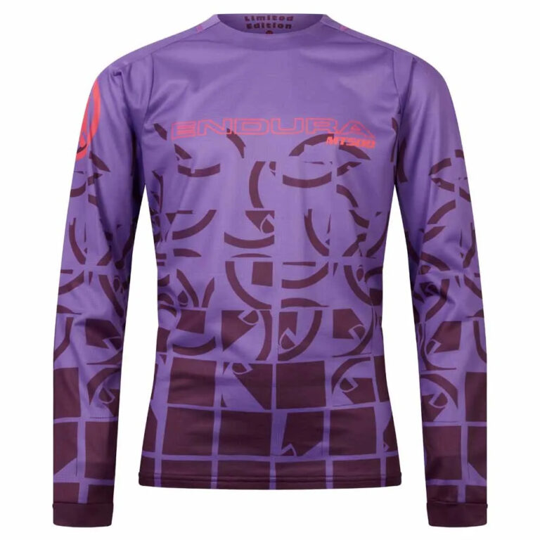 Endura Burner MT500 Print LTD Long Sleeve Enduro Jersey 11-12 Years Thistle - 9-10 Years Thistle