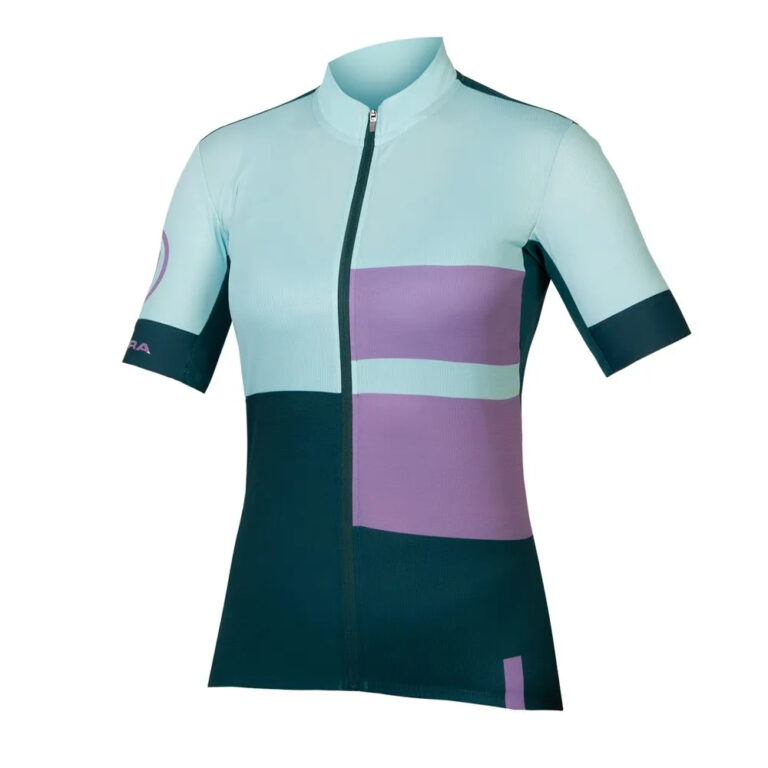 Endura FS260 Print Short Sleeve Jersey XS Violet - XL Violet