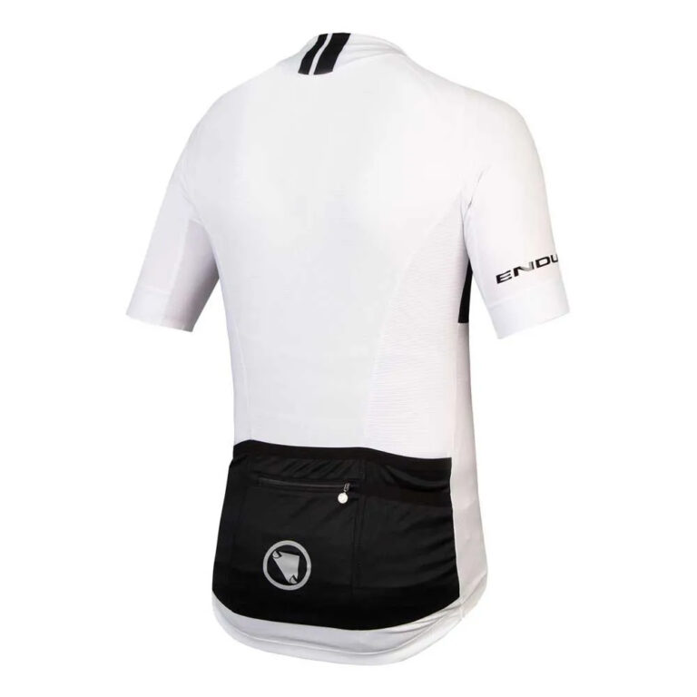 Endura FS260-Pro II Athletic Fit Short Sleeve Jersey M White - 2XL White - Image 2