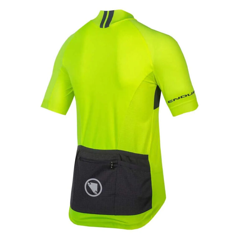 Endura FS260-Pro II Relaxed Fit Short Sleeve Jersey S HiVizYellow - 2XL HiVizYellow - Image 2