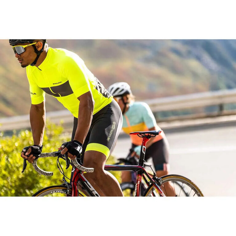 Endura FS260-Pro II Relaxed Fit Short Sleeve Jersey S HiVizYellow - 2XL HiVizYellow - Image 3