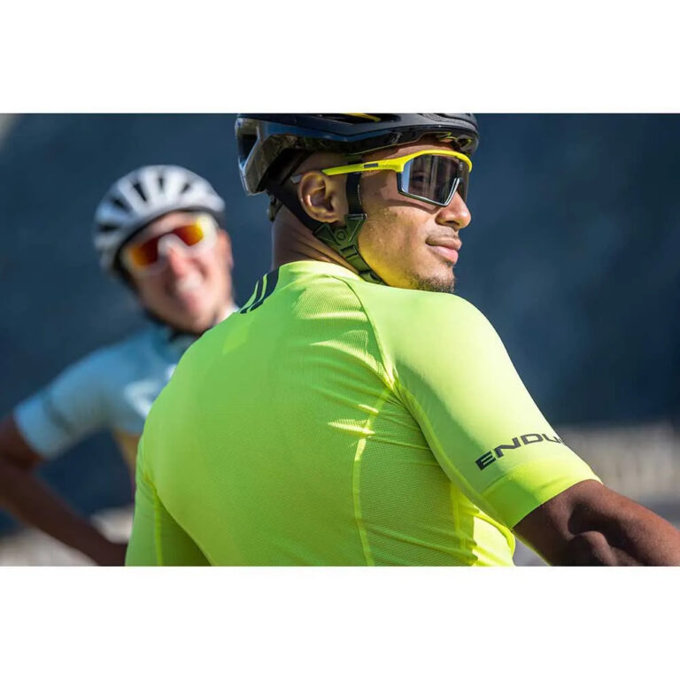 Endura FS260-Pro II Relaxed Fit Short Sleeve Jersey S HiVizYellow - 2XL HiVizYellow - Image 5