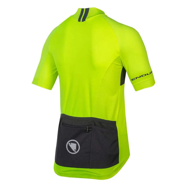 Endura FS260-Pro II Short Sleeve Jersey S HiVizYellow - 2XL HiVizYellow - Image 2