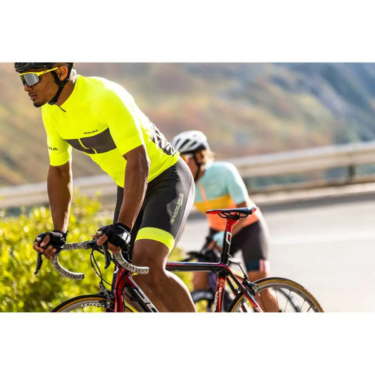 Endura FS260-Pro II Short Sleeve Jersey S HiVizYellow - 2XL HiVizYellow - Image 4