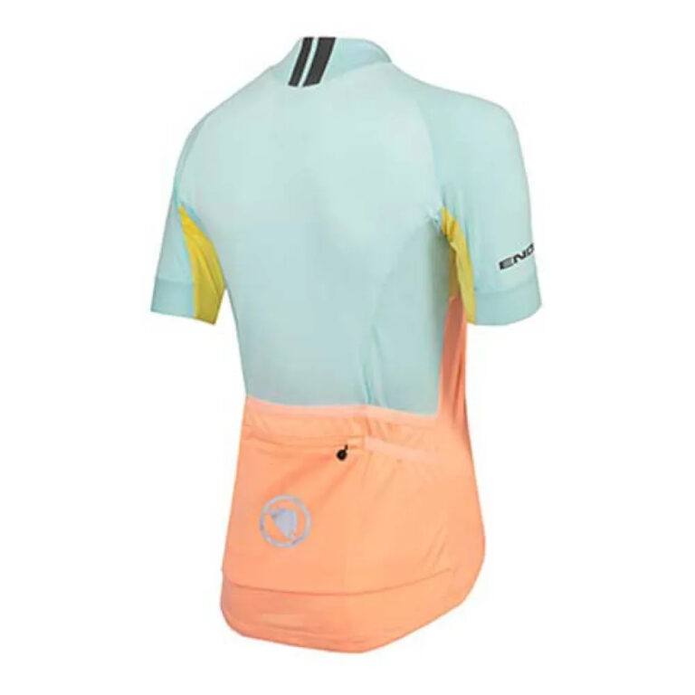 Endura FS260-Pro II Short Sleeve Jersey XS Neon Peach - XL Neon Peach - Image 2