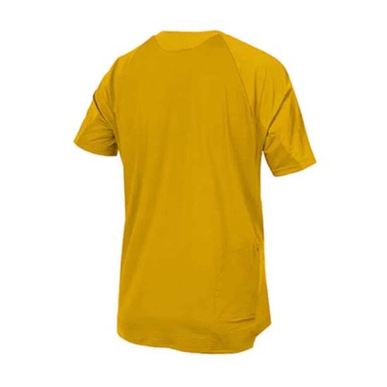 Endura GV500 Foyle T Gravel Short Sleeve Jersey XS Mustard - 2XL Mustard - Image 2