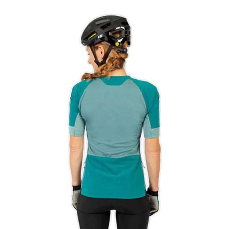 Endura GV500 Gravel Short Sleeve Jersey S Spruce Green - Image 2