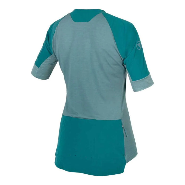 Endura GV500 Gravel Short Sleeve Jersey S Spruce Green - Image 4