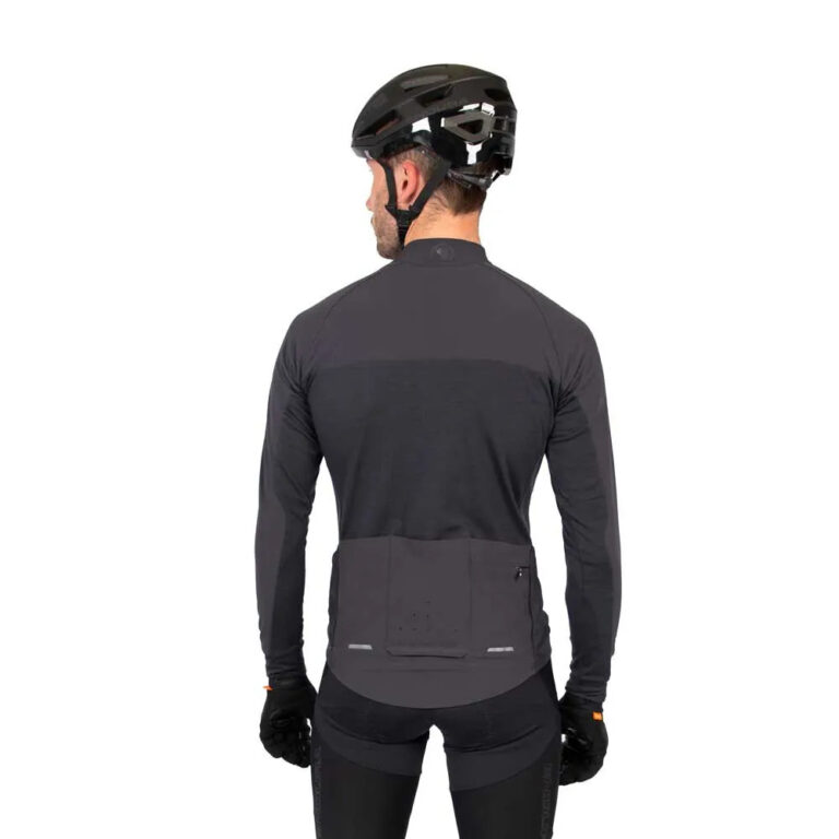 Endura GV500 Long Sleeve Jersey XS Black - XL Black - Image 2