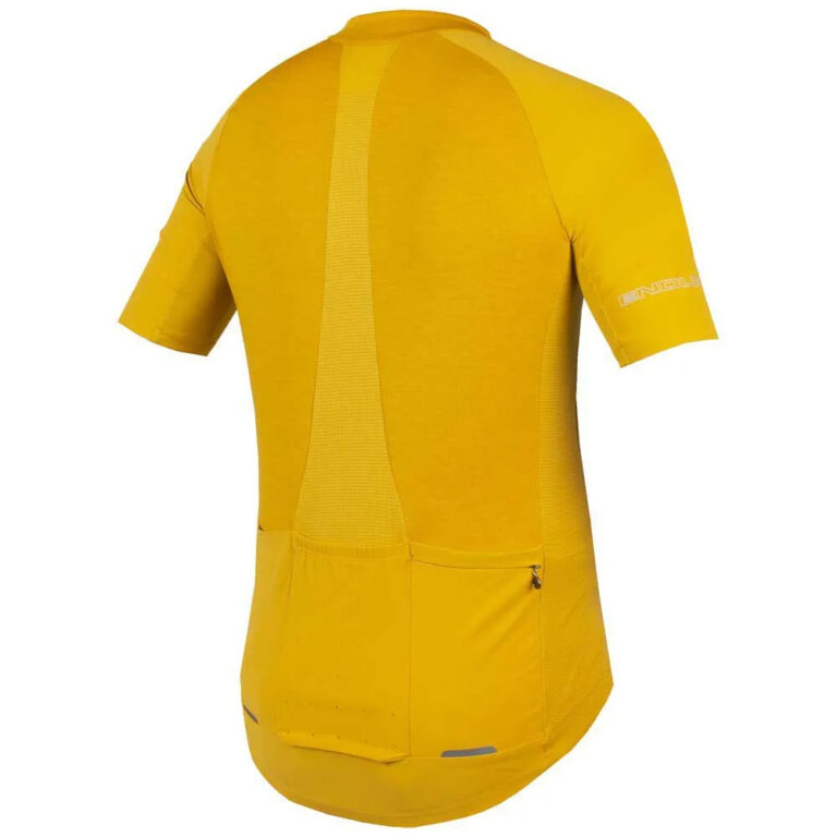 Endura GV500 Reiver Short Sleeve Jersey XS Mustard - 2XL Mustard - Image 2