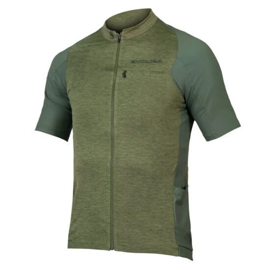 Endura GV500 Reiver Short Sleeve Jersey XS Olive Green - 2XL Olive Green