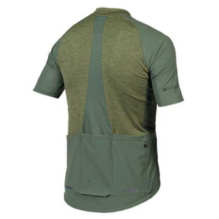 Endura GV500 Reiver Short Sleeve Jersey XS Olive Green - 2XL Olive Green - Image 2