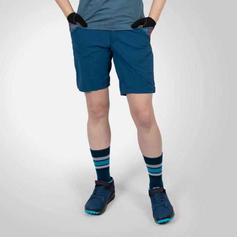 Endura Hummvee Lite Shorts With Chamois XS Blueberry - L Blueberry - Image 5