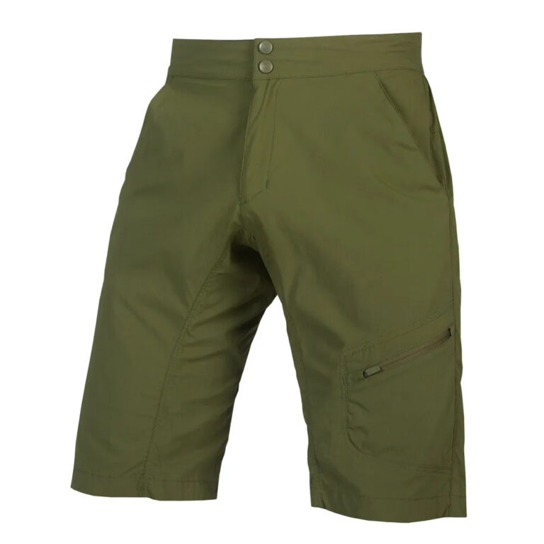 Endura Hummvee Lite Shorts With Chamois S Olive Green - 2XL Olive Green