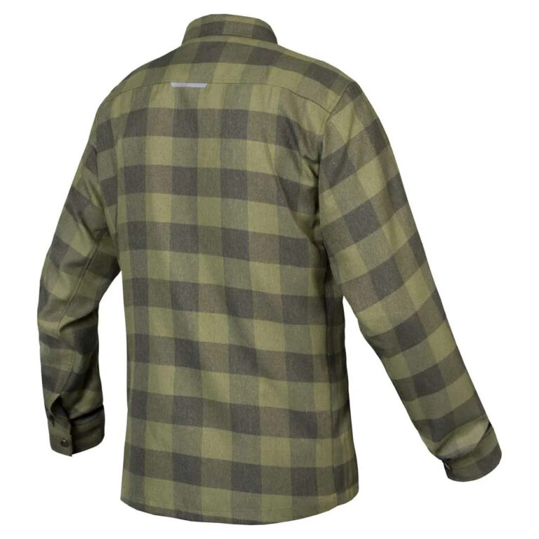 Endura Hummvee Long Sleeve Shirt S Bottle Green - 2XL Bottle Green - Image 4