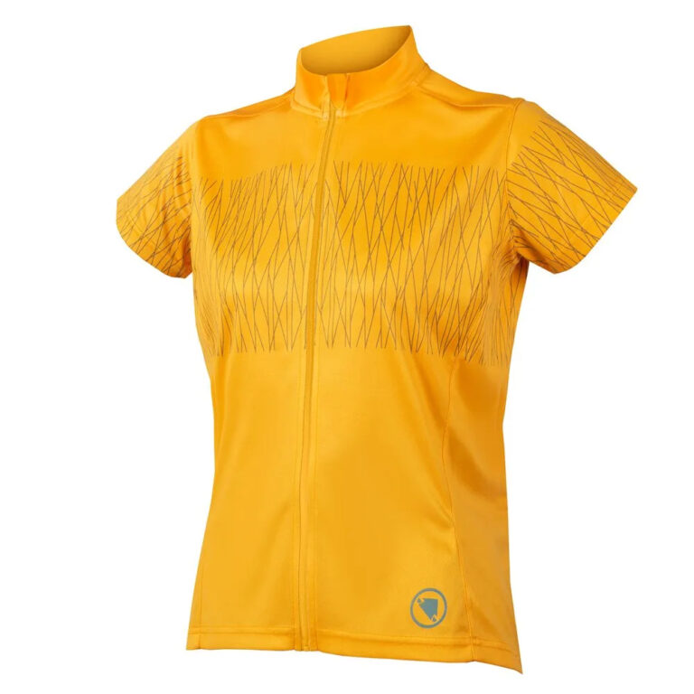 Endura Hummvee Ray Short Sleeve Jersey XS Saffron - XL Saffron