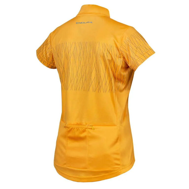 Endura Hummvee Ray Short Sleeve Jersey XS Saffron - XL Saffron - Image 2