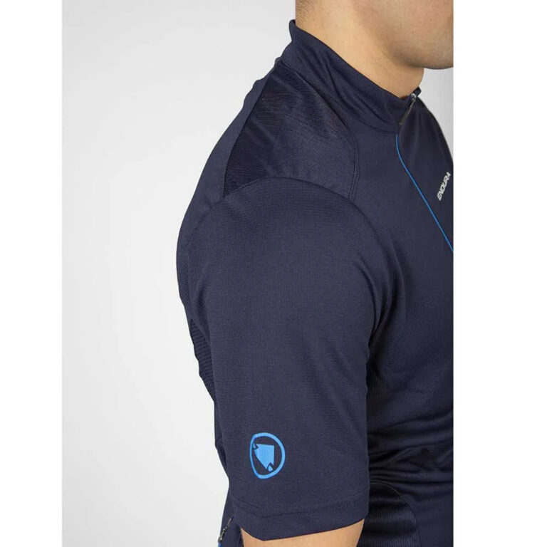 Endura Hummvee Short Sleeve Jersey S Navy - Image 5