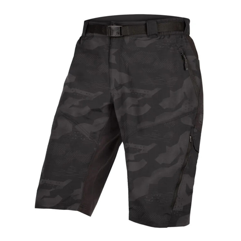 Endura Hummvee Shorts With Chamois XS Black Camo - 3XL Black Camo