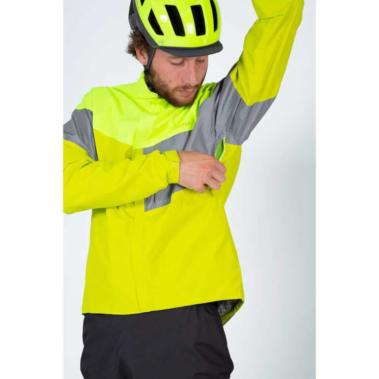 Endura Luminite II Jacket XS Hi-Viz Yellow - 3XL Hi-Viz Yellow - Image 6