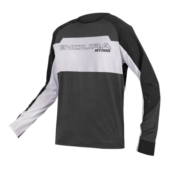 Endura MT500 Burner Lite Long Sleeve Enduro Jersey S Black - 2XL Black