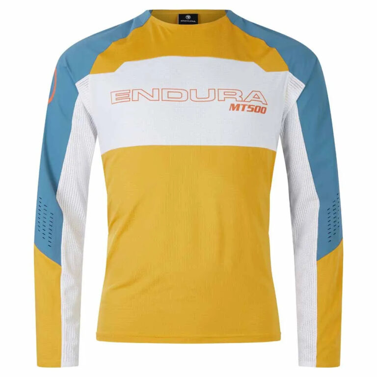 Endura MT500 Burner Lite Long Sleeve Enduro Jersey S Mustard - 2XL Mustard - Image 3