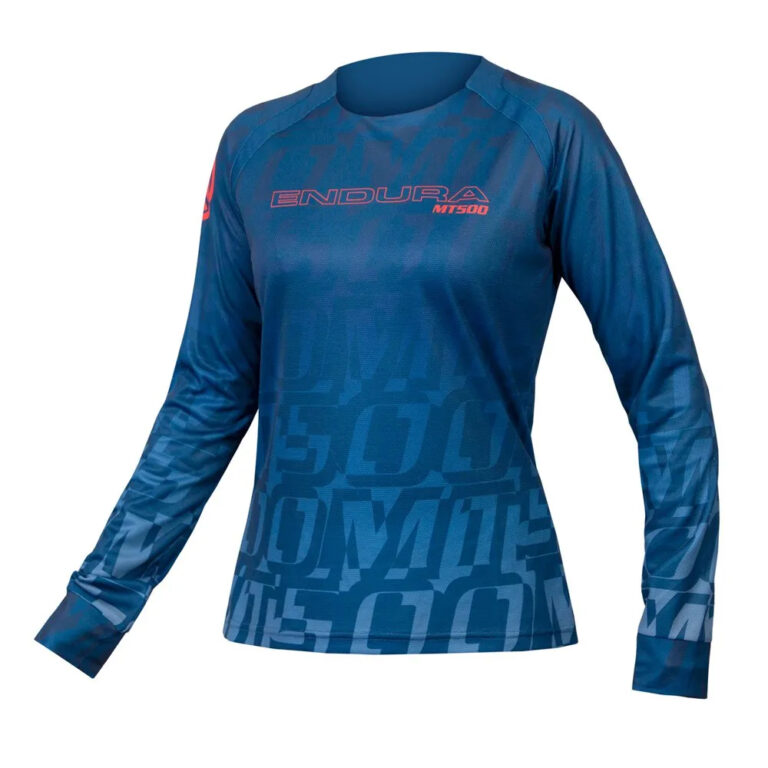 Endura MT500 Print Long Sleeve Enduro Jersey XS Blueberry - XL Blueberry