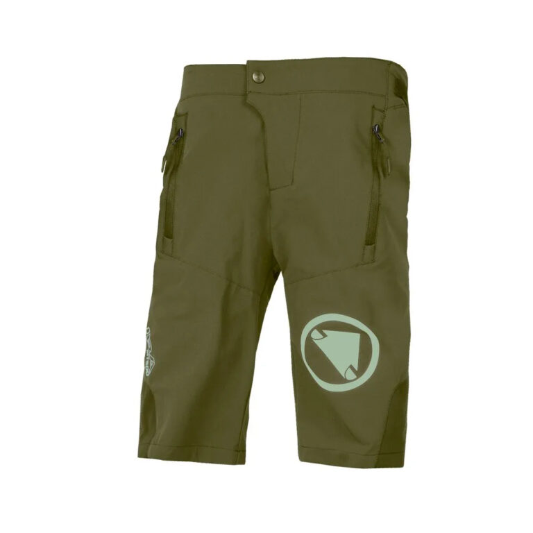 Endura MT500JR Burner Shorts 11-12 Years Olive Green - 9-10 Years Olive Green