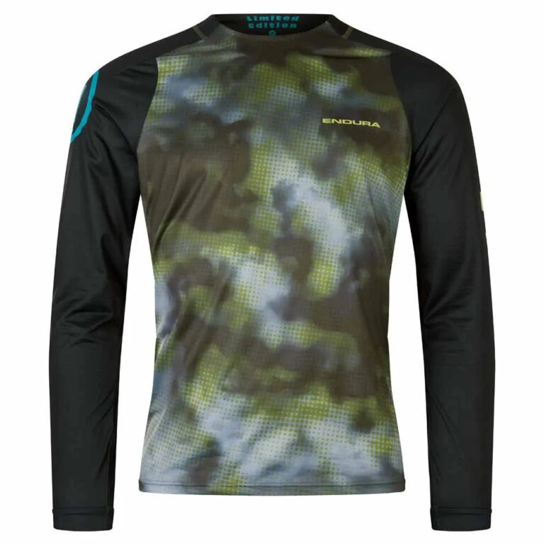 Endura Pixel Cloud LTD Long Sleeve Enduro Jersey S Black - 2XL Black - Image 3