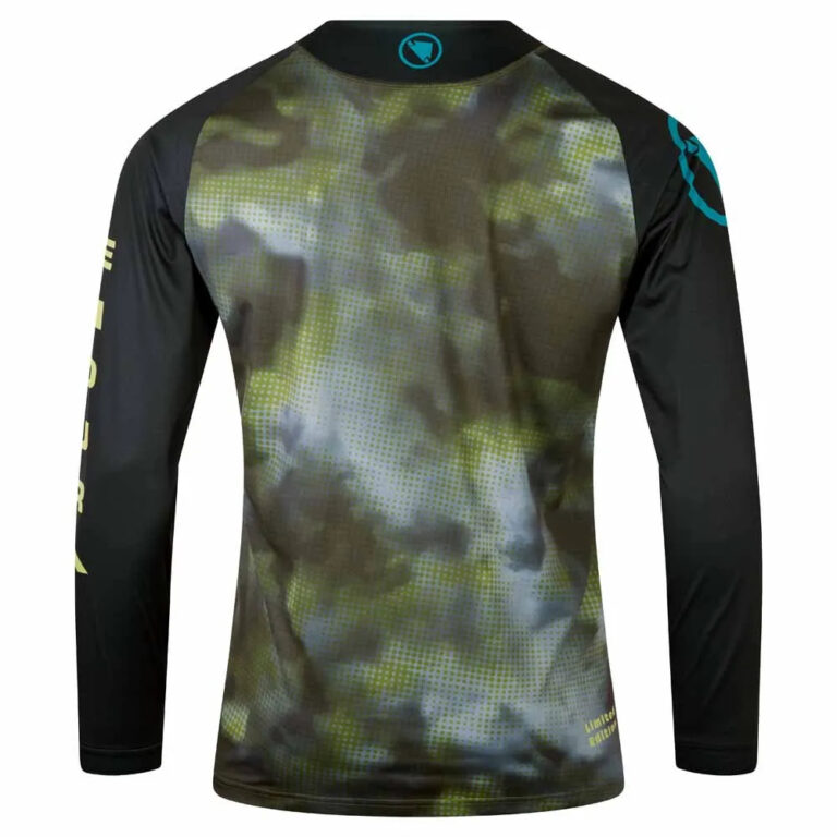 Endura Pixel Cloud LTD Long Sleeve Enduro Jersey S Black - 2XL Black - Image 4