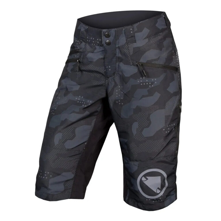 Endura SingleTrack II Shorts S Black Camo - L Black Camo