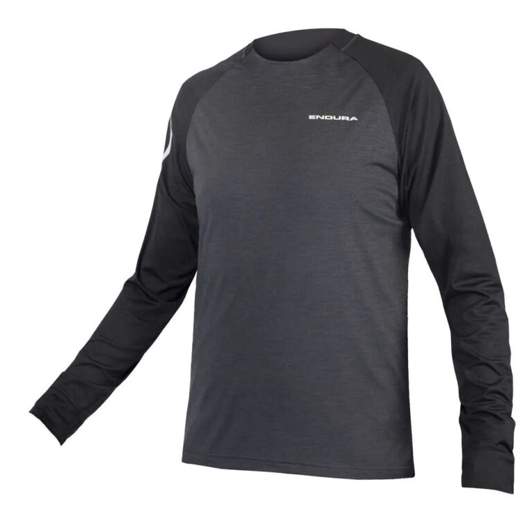 Endura SingleTrack Long Sleeve T-shirt S Pewter Grey - 2XL Pewter Grey - Image 3