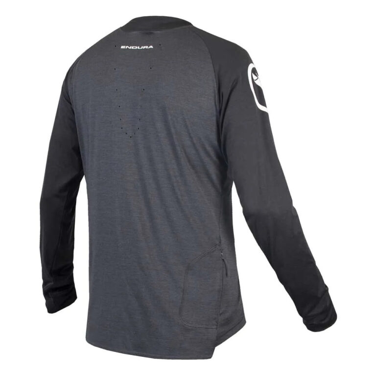 Endura SingleTrack Long Sleeve T-shirt S Pewter Grey - 2XL Pewter Grey - Image 4