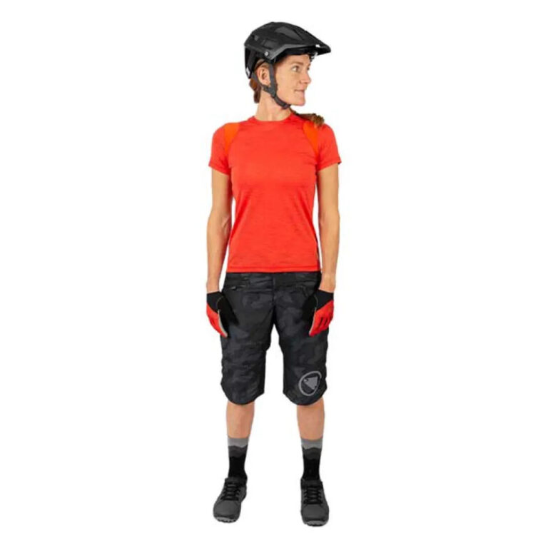 Endura SingleTrack Short Sleeve T-shirt XS Paprika - XL Paprika - Image 7