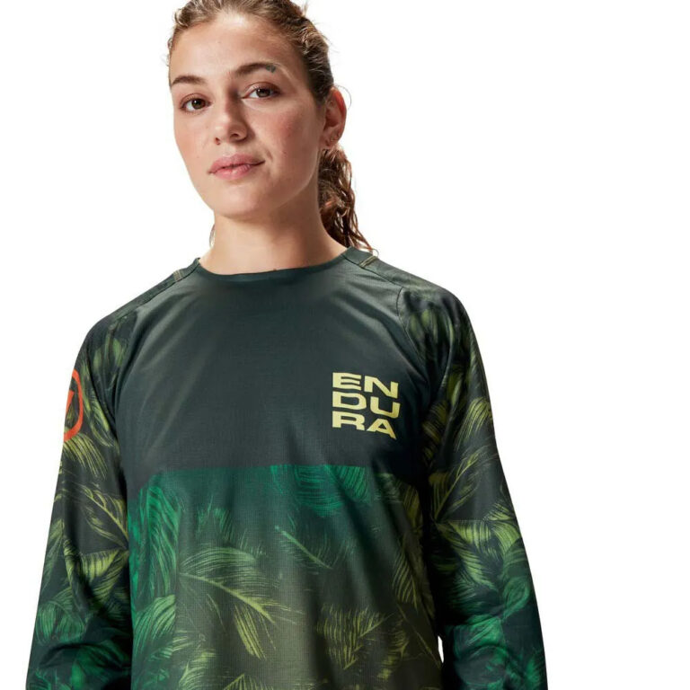 Endura Tropical LTD Long Sleeve T-shirt XS Ghillie Green - 2XL Ghillie Green - Image 7