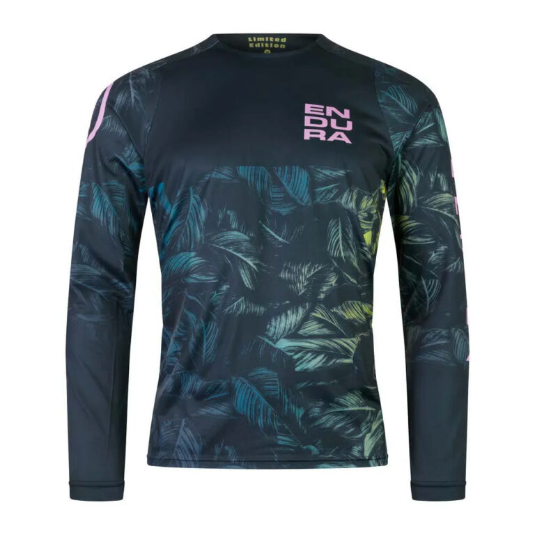 Endura Tropical Print LTD Long Sleeve T-shirt S Grey - 2XL Grey - Image 3