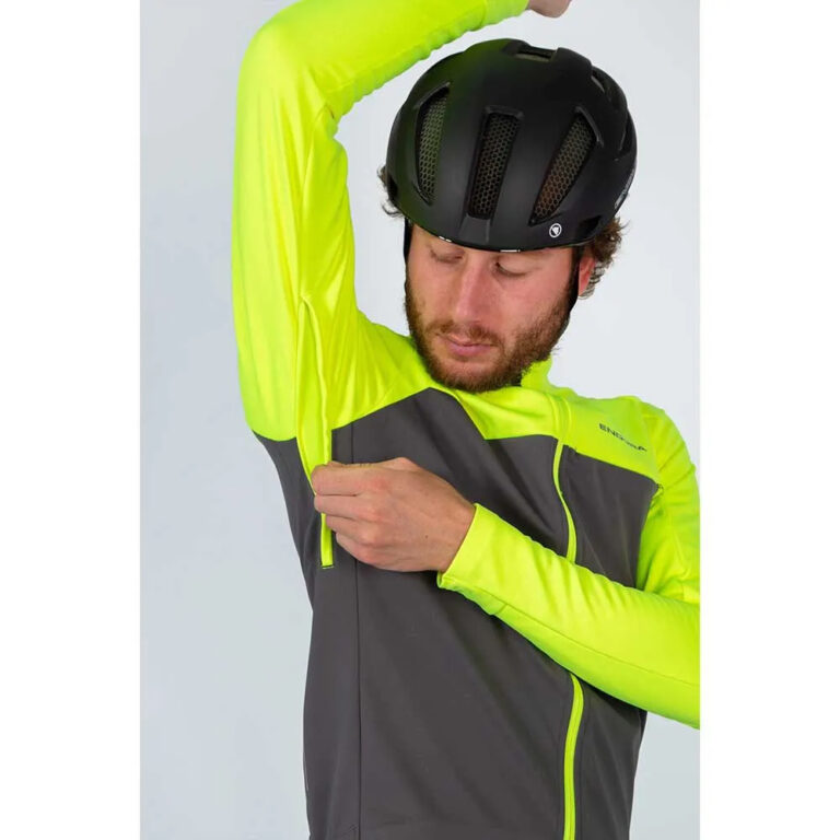 Endura Windchill II Jacket S Hi-Viz Yellow - 3XL Hi-Viz Yellow - Image 5