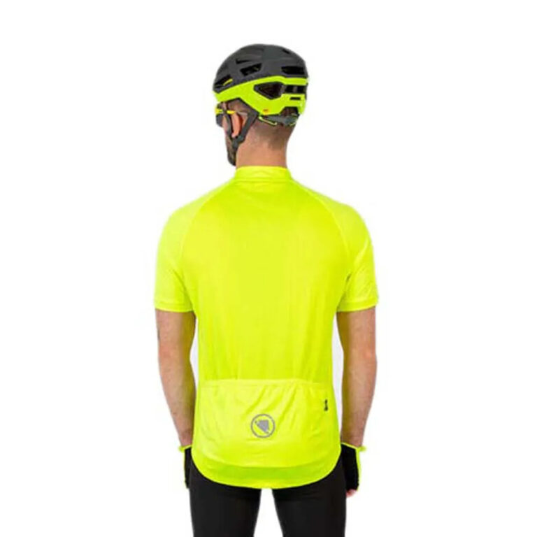 Endura Xtract II Short Sleeve Jersey S Hi-Viz Yellow - 2XL Hi-Viz Yellow - Image 2