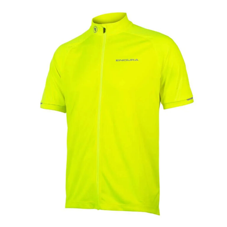 Endura Xtract II Short Sleeve Jersey S Hi-Viz Yellow - 2XL Hi-Viz Yellow - Image 3