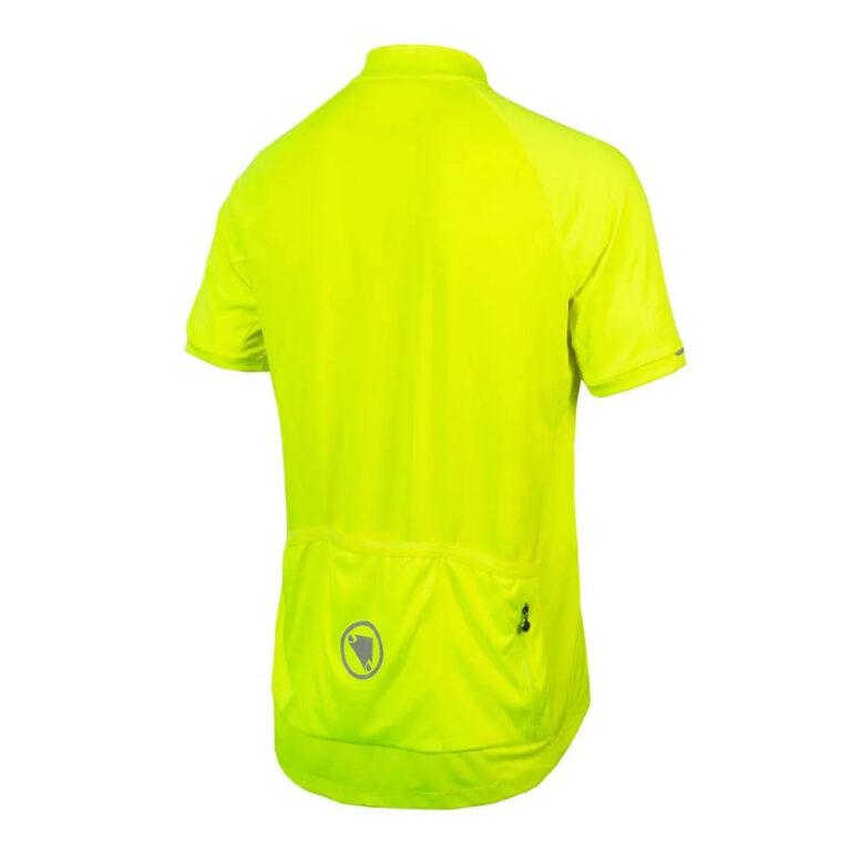 Endura Xtract II Short Sleeve Jersey S Hi-Viz Yellow - 2XL Hi-Viz Yellow - Image 4