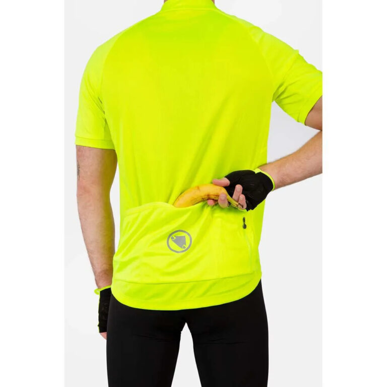 Endura Xtract II Short Sleeve Jersey S Hi-Viz Yellow - 2XL Hi-Viz Yellow - Image 7