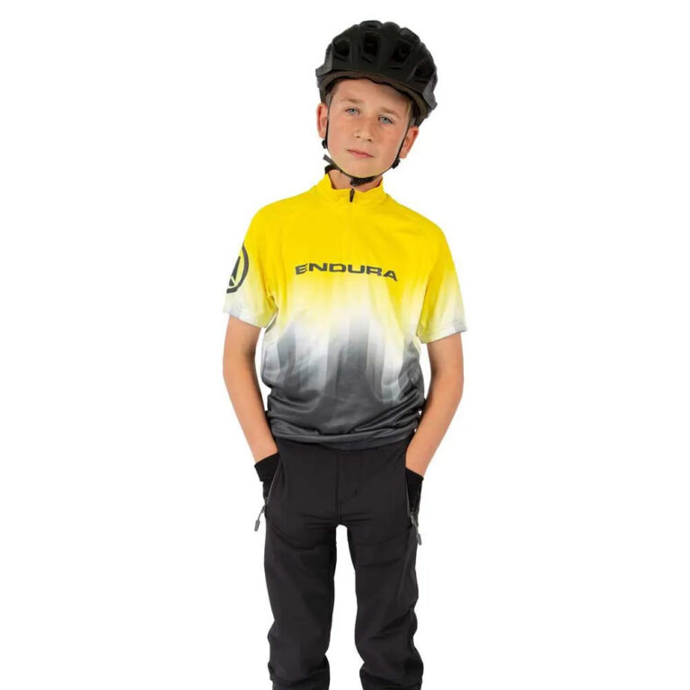 Endura Xtract Short Sleeve Jersey 11-12 Years Hi-Viz Yellow - 9-10 Years Hi-Viz Yellow